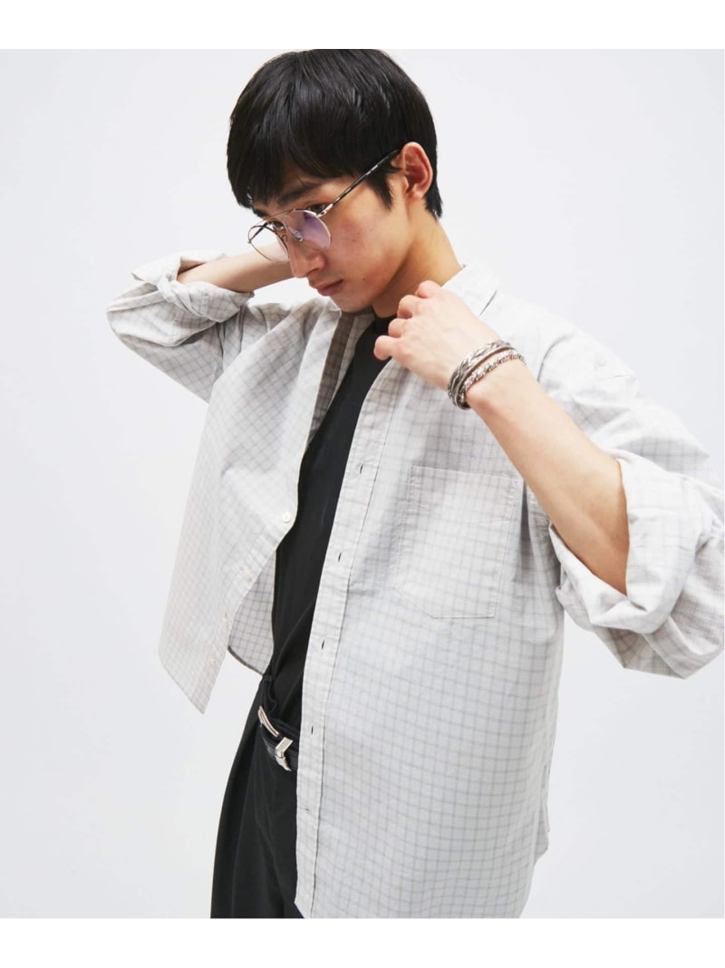 【SALE／30%OFF】JOURNAL STANDARD STILL AUTHENTIC / スティル オーセンティック ミニチェック シャツ ジャーナル スタンダード トップス シャツ・ブラウス ネイビー ホワイト ベージュ ブラック【RBA_E】【送料無料】｜ Fashion Men 8,301円