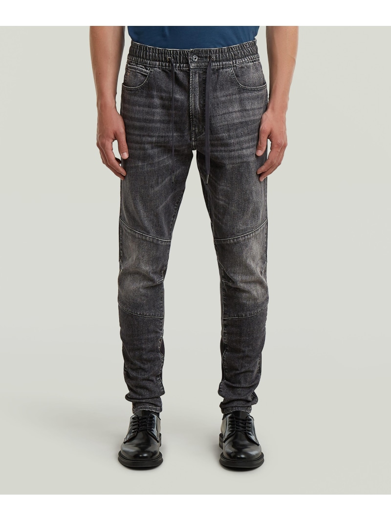 G-Star RAW 【公式ショップ】MOTAC DDC SLIM TRAINER PANTS/立体裁断スウェットジーンズ/ジョグパンツ ジースターロゥ パンツ ジーンズ・デニムパンツ ブラック【送料無料】