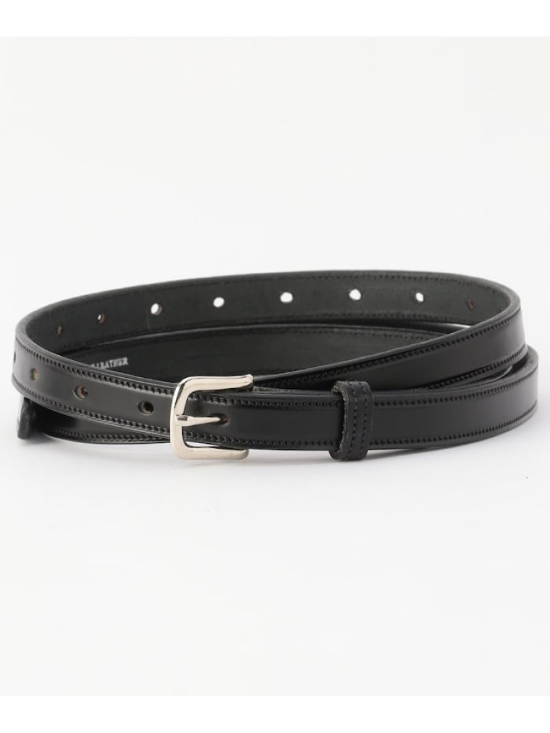 【SALE／20%OFF】monitaly Extra Long Leather Belt 24AW フリークスストア 流行り物雑貨 胴締め 黒いこと【RBA_E】【貨物輸送無料】