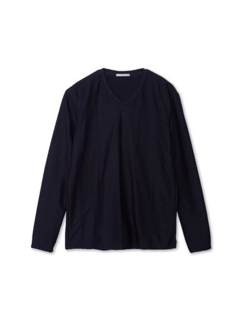 HIGH STREET HIGH STREET∴BURUGNОRIウェーブタックVNナガソデTCS トルネードマート トップス カットソー・ティーシャツ 黒いこと 白いこと【貨物輸送無料】