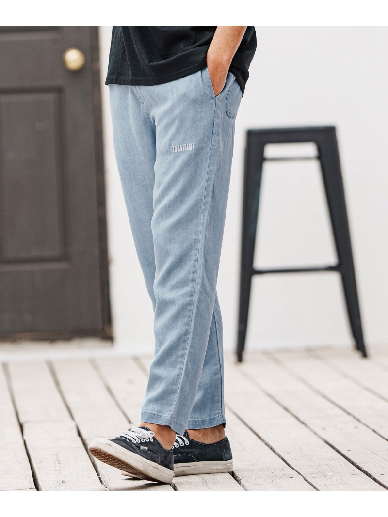 felkod mp13315- Chambray Easy Pants イージーパンツ カンビオ パンツ その他のパンツ ネイビー【送料無料】