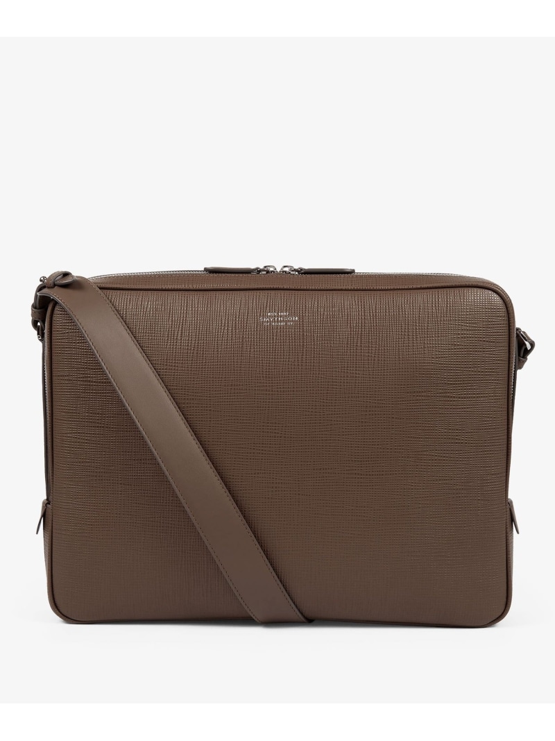 SMYTHSON Panama Slim Messenger Bag スマイソン 御徒面子 ビジネスバッグ・ブリーフケース【貨物輸送無料】