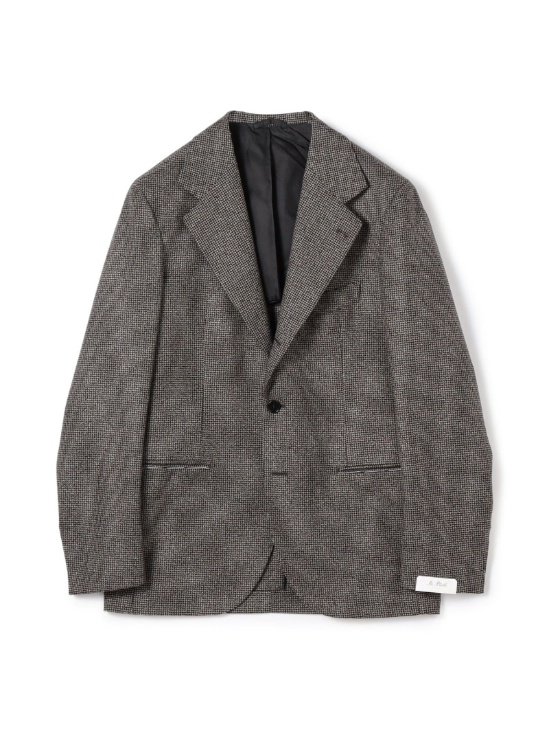 【SALE／40%OFF】TOMORROWLAND MEN 【別注】De Petrillo CUMA ウール シングルブレステッド3Bジャケット トゥモローランド ジャケット・アウター テーラードジャケット・ブレザー グレー【RBA_E】【送料無料】