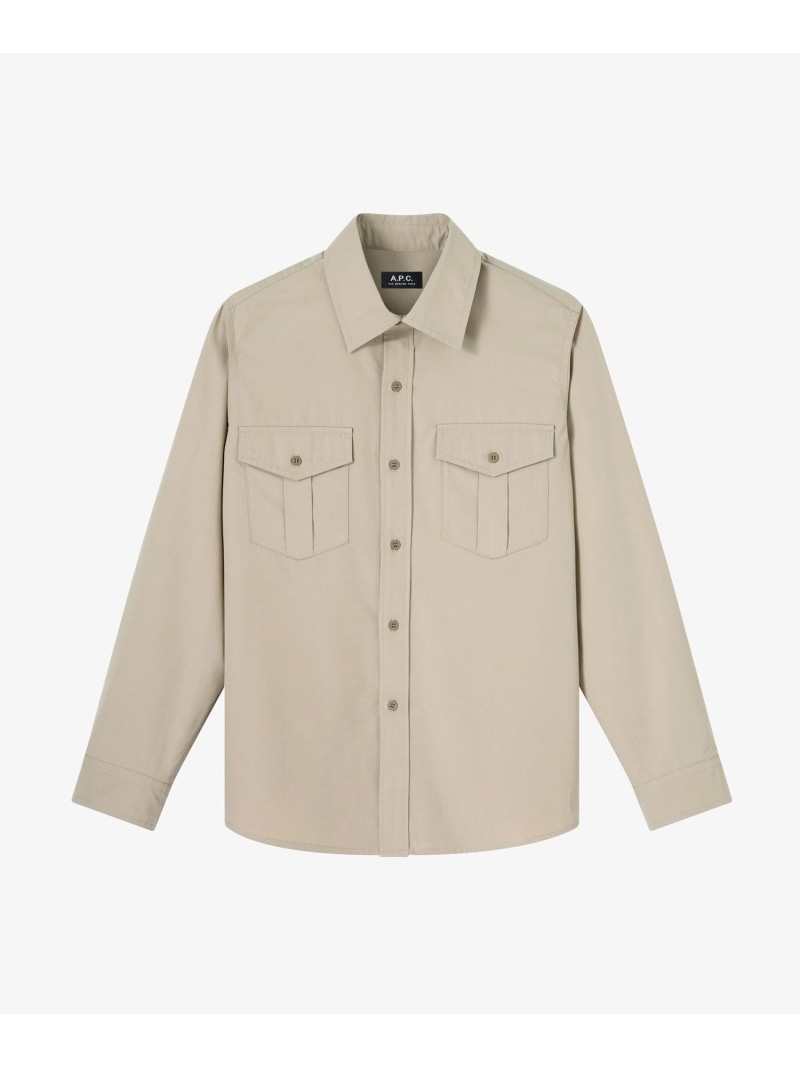 A.P.C. Warren シャツ アー・ぺー・セー トップス シャツ・ブラウス グリーン【送料無料】 30,745円
