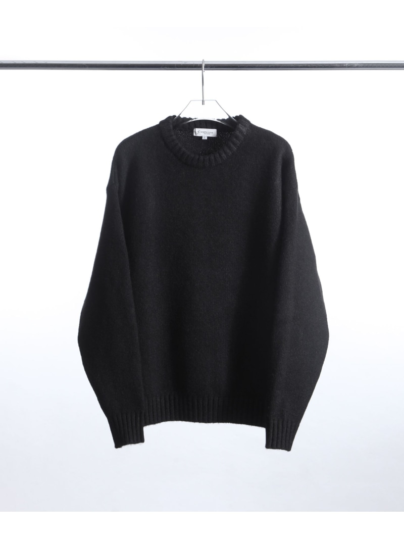 ZIP FIVE 【724810w】ZIP FIVE WHITELINE リラックスフィットデイリーニット ジップファイブ/ニルウェイ トップス 編み物 黒いこと 黄色 赤いこと 薄墨色 白いこと 青碧【貨物輸送無料】