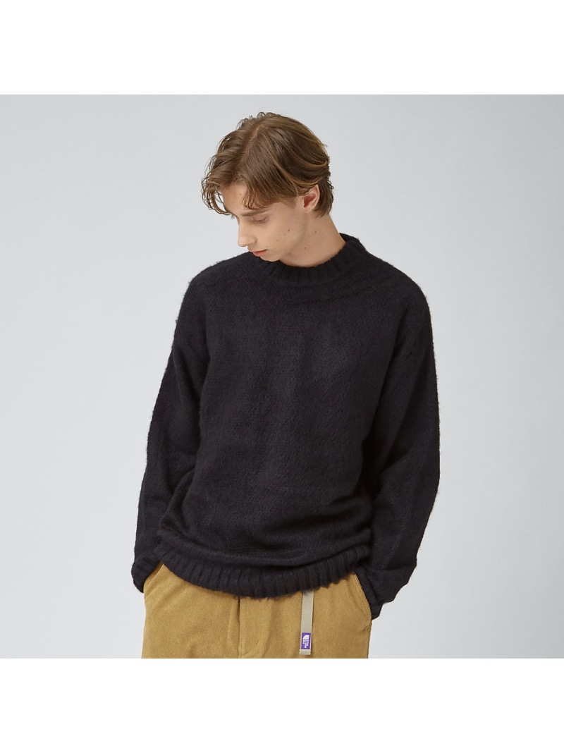 【SALE／40%OFF】ABAHOUSE LASTWORD ウール / モヘアブレンド ローゲージニット アバハウス トップス ニット ブルー ベージュ ブラック オレンジ【RBA_E】【送料無料】｜ Fashion Men 7,638円