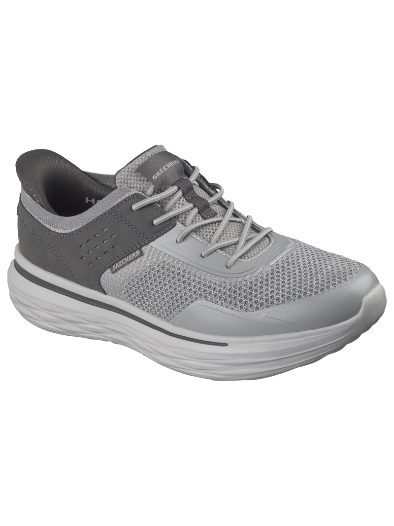 SKECHERS NEVARRO - TAVO つま先ゆったり スケッチャーズ シューズ・靴 スニーカー 黒いこと 薄墨色【貨物輸送無料】