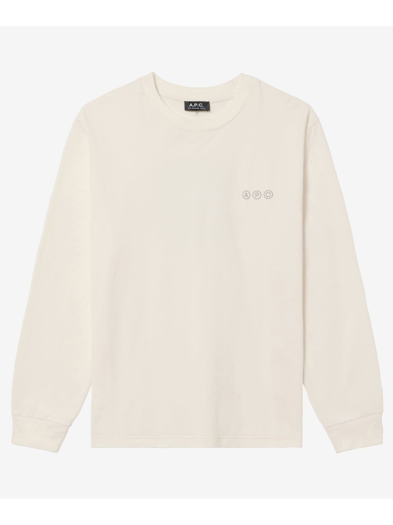 A.P.C. Adresse 長袖Tシャツ アー・ぺー・セー トップス カットソー・Tシャツ グレー【送料無料】