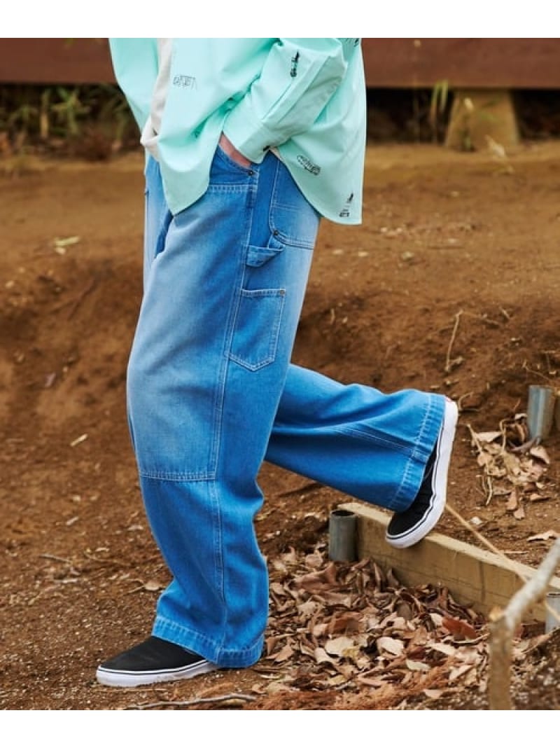 【SALE／10%OFF】COBMASTER COBMASTER/コブマスター ダブルニーペインターパンツ (MENS) ゴースローキャラバン パンツ その他のパンツ【RBA_E】【送料無料】