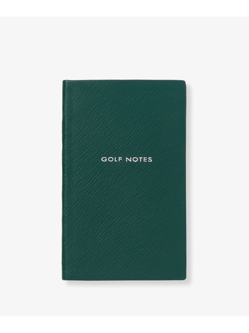SMYTHSON Golf Panama Notebook インチ Pastegrain スマイソン 文房具 万覚え帳・おぼえ書き帳 緑であること【貨物輸送無料】