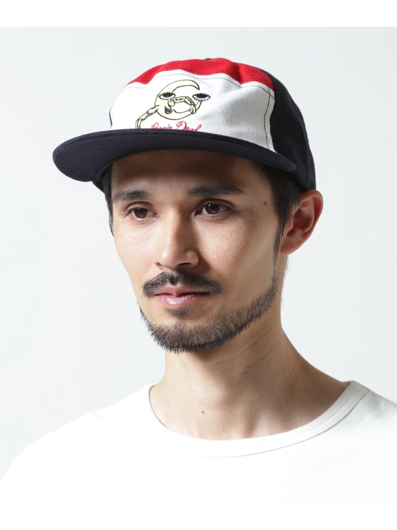 【SALE／20%OFF】BEAVER BRAIN DEAD/ブレインデッド Crescent Curved Front 6 Panel Hat ビーバー 帽子 その他の帽子 ネイビー【RBA_E】【送料無料】 8,122円