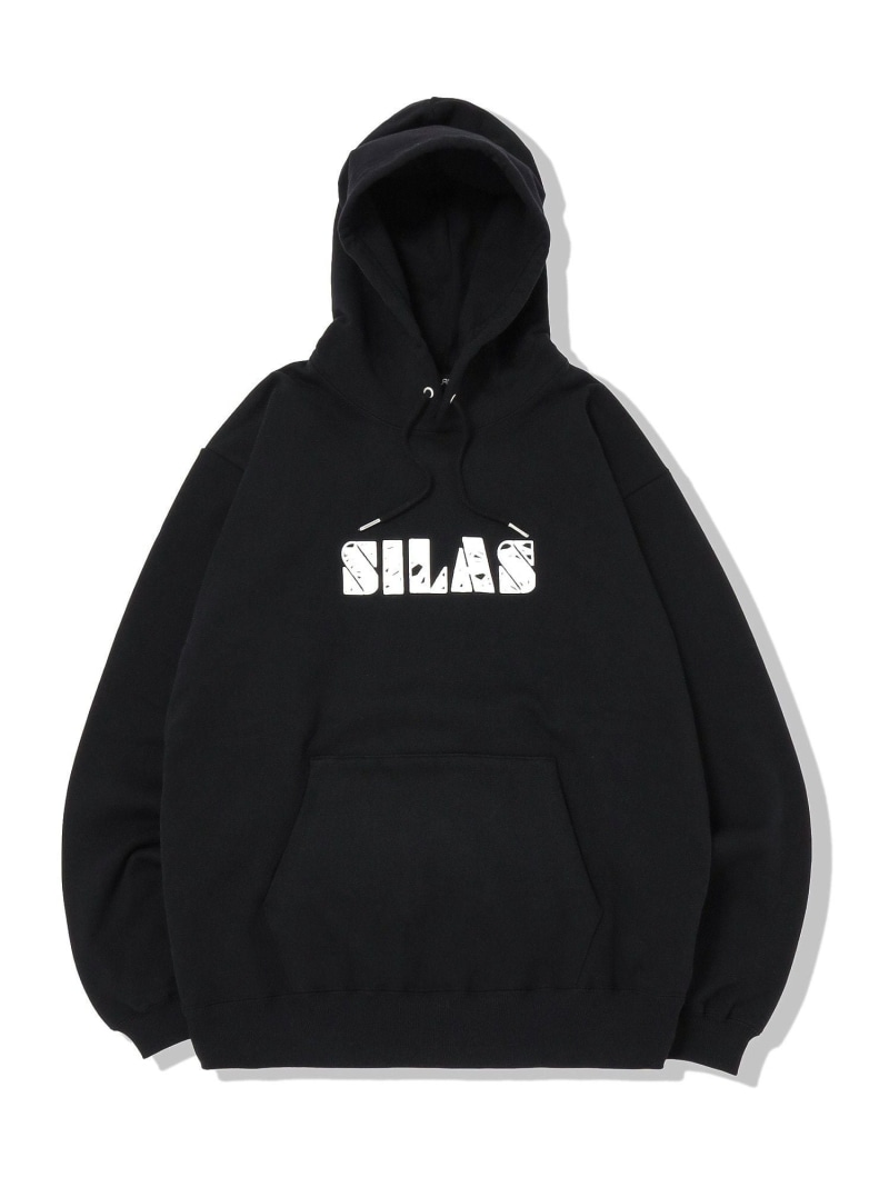 【SALE／40%OFF】SILAS BRAND SWEAT HOODIE 犀ラス トップス スウェット・トレーナー 黒いこと 薄墨色 米国海軍【RBA_E】【貨物輸送無料】