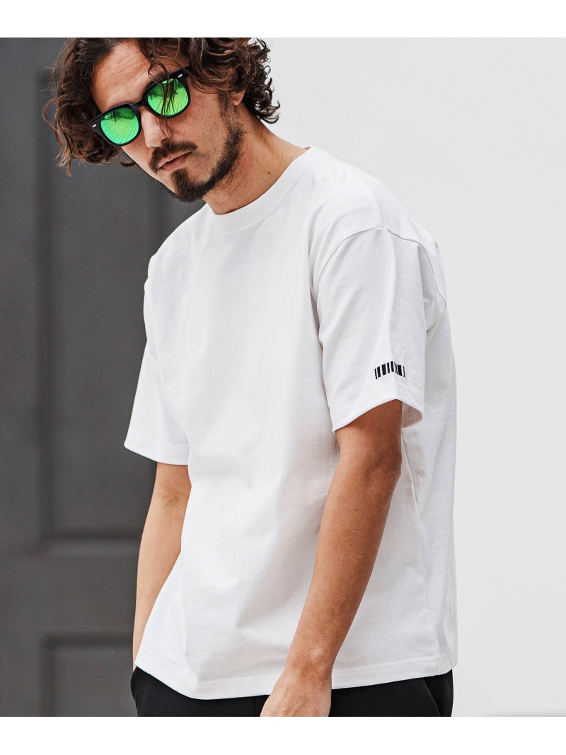 felkod mt9505- Dry touch Relax Silhouette Short Sleeve Cut sew Tシャツ カンビオ トップス カットソー・Tシャツ ホワイト ブラック【送料無料】 7,216円