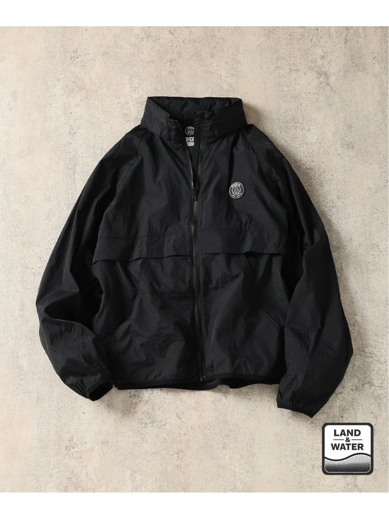 Paris Saint-Germain 【Paris Saint-Germain / 光の都市・サン\u003dジェルマン】 JP Identity Zip JK エディフィス ジャケット・アウター 山岳パーカー 黒いこと 米国海軍【貨物輸送無料】