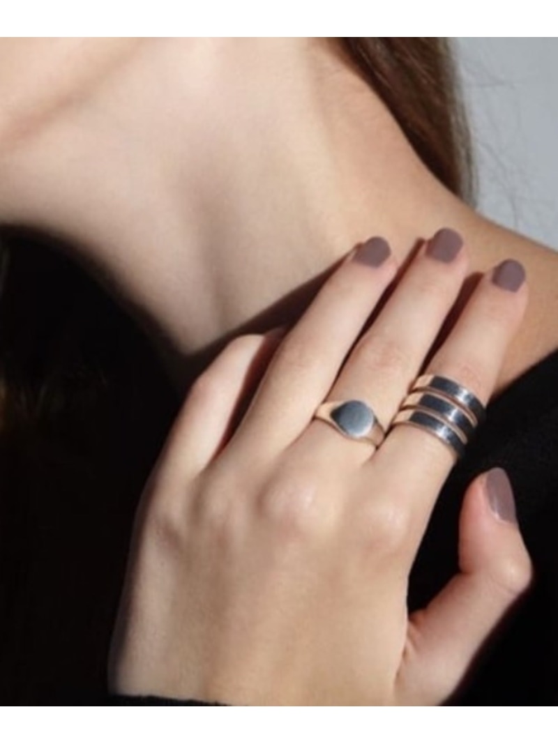 IRIS47 IRIS 47/border ring フォブ 付属品・ウオッチ 輪っか・指環 しろがね色【貨物輸送無料】
