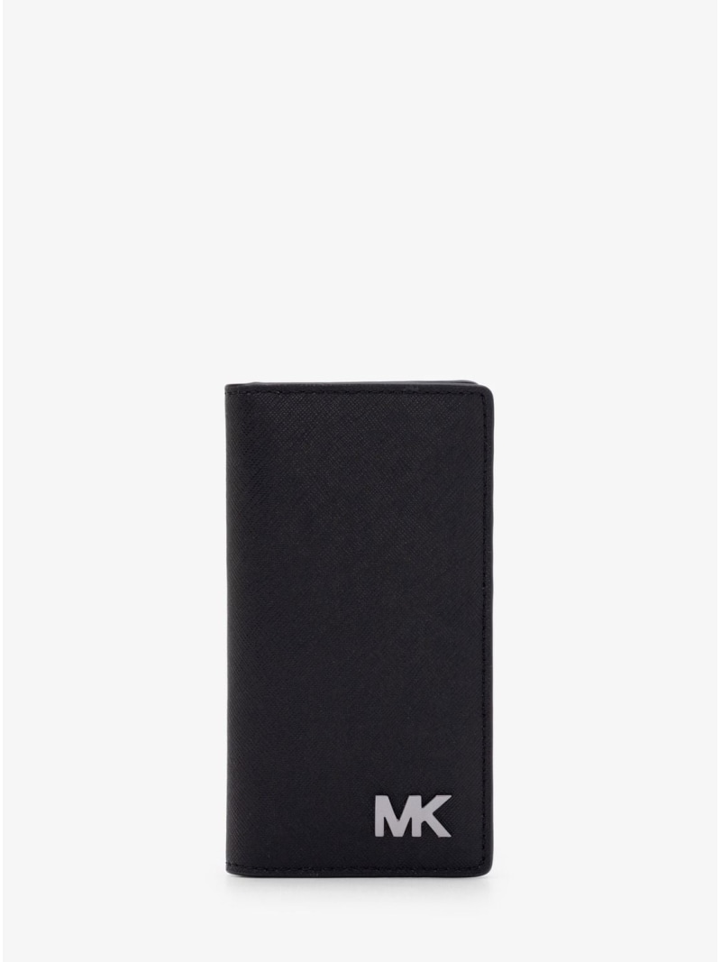 MICHAEL KORS フォルディング カードケース ラージ マイケルコース マイケル・コース 財布・ポーチ・ケース 名刺入れ・カードケース ブラック【送料無料】