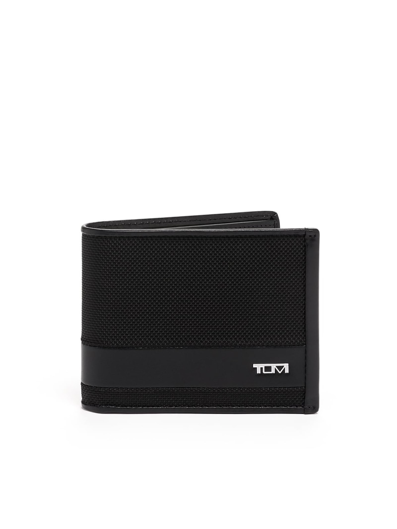 TUMI 【TUMI 堅苦しさ】  ALPHA SLG グローバル・ダブル・ビルフォールド トゥミ がま口・合切袋・容れもの がま口 黒いこと【貨物輸送無料】 財布・ケース-メンズ財布