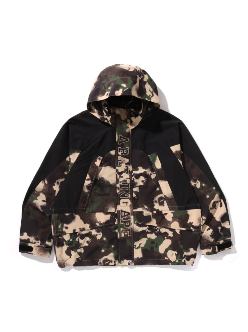 A・BATHING APEリバーシブルダウン 楽天市場】A BATHING APE GORE-TEX 1ST CAMO HOODIE DOWN JACKET