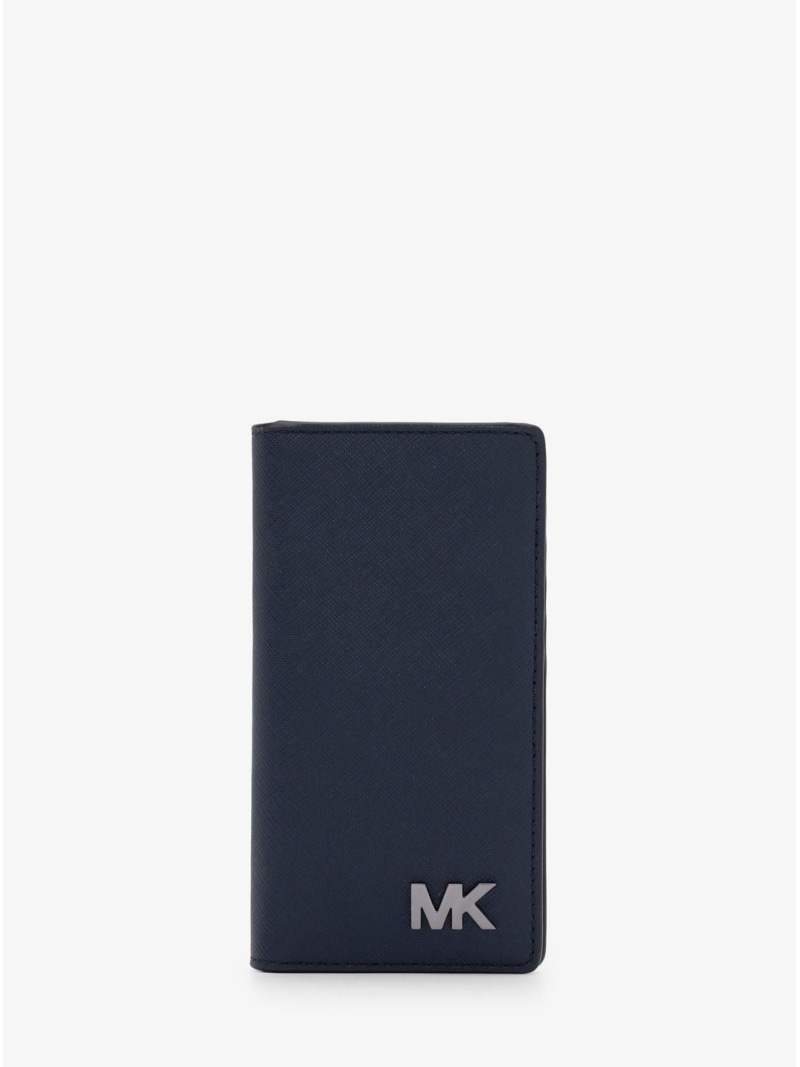 MICHAEL KORS フォルディング カードケース ラージ マイケルコース マイケル・コース 財布・ポーチ・ケース 名刺入れ・カードケース ブルー【送料無料】