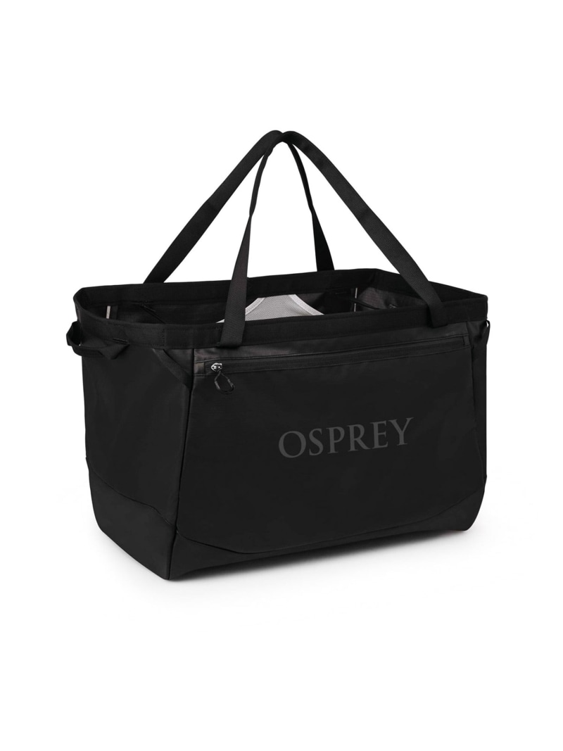 OSPREY OSPREYオスプレートランスポーターギアトート60Lレイブンブラック サンデー山岳 アウトドア表現スタイル 運動競技・アウトドア設備 余分の物の運動競技・アウトドア設備【貨物輸送無料】