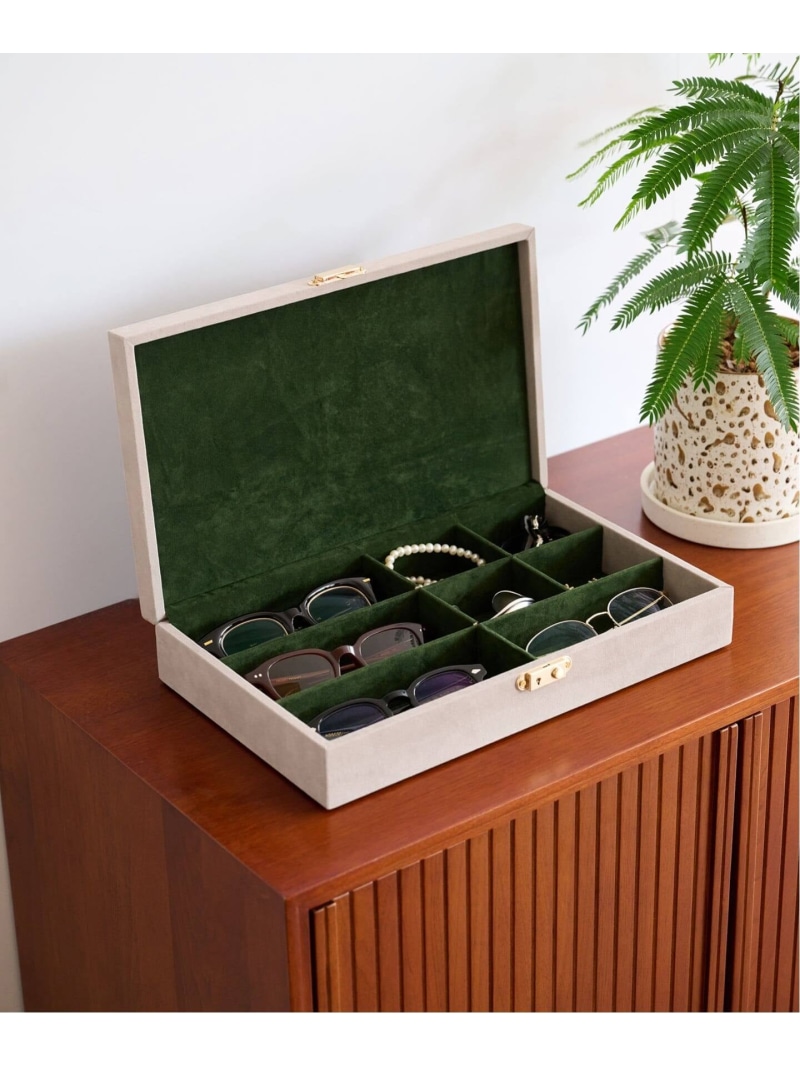 JOURNAL STANDARD FURNITURE 《WEB限定予約》JSF GLASSES CASE メガネケース ジャーナルスタンダードファニチャー インテリア・生活雑貨 収納用品・棚・ラック グレー【先行予約】*【送料無料】| Fashion Men
