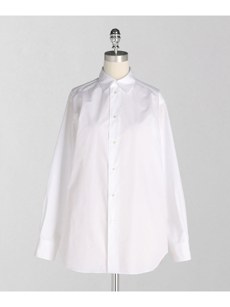 LOEFF ＜LOEFF＞コットン ブロード レギュラー シャツ MEN'S ユナイテッドアローズ トップス シャツ・ブラウス ネイビー ホワイト ブルー【送料無料】