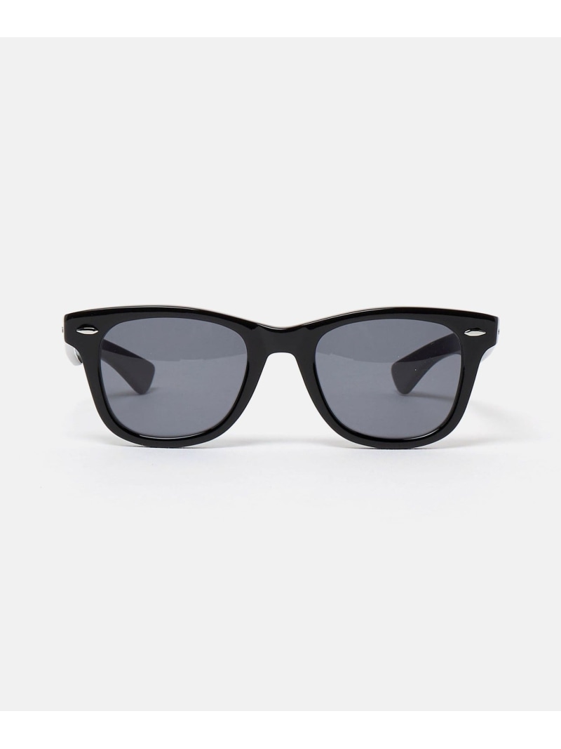 UNITED ARROWS 【別注】＜Sasaki Celluloid＞US SOLID/黒眼鏡 ユナイテッドアローズ 流行り物雑貨 余分の物の流行り物雑貨 黒いこと【貨物輸送無料】