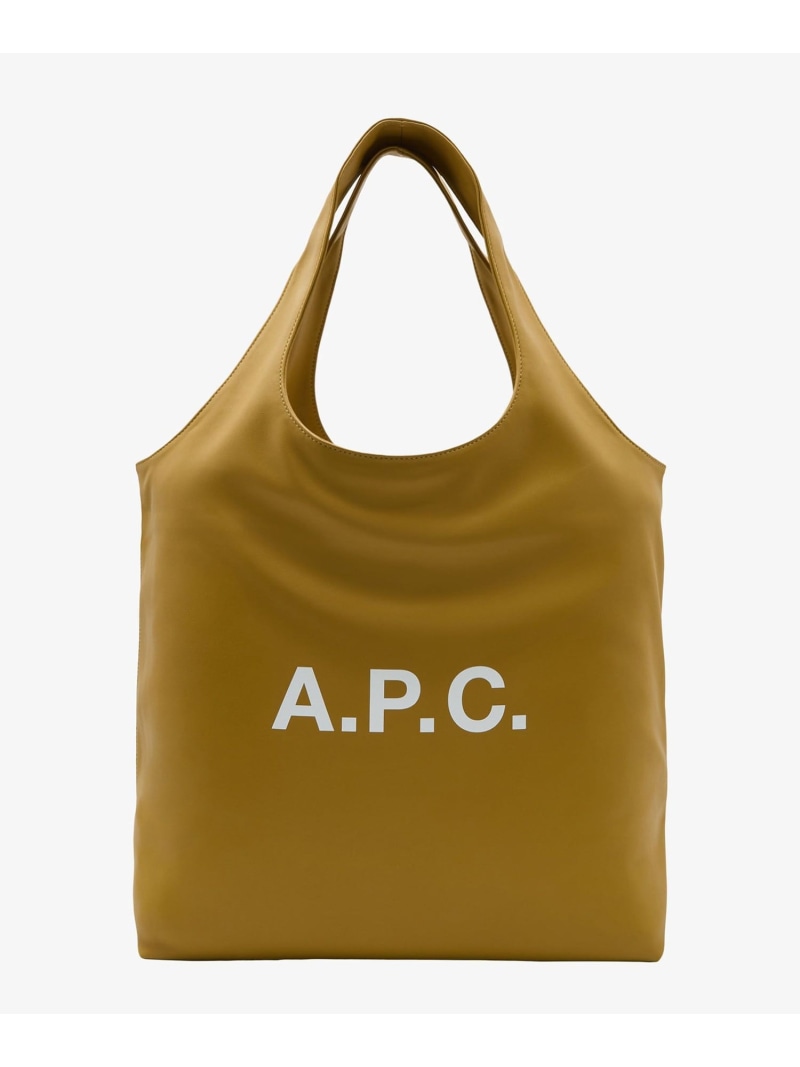 A.P.C. Ninon トートバッグ アー・ぺー・セー 御徒面子 トートバッグ 緑であること【貨物輸送無料】