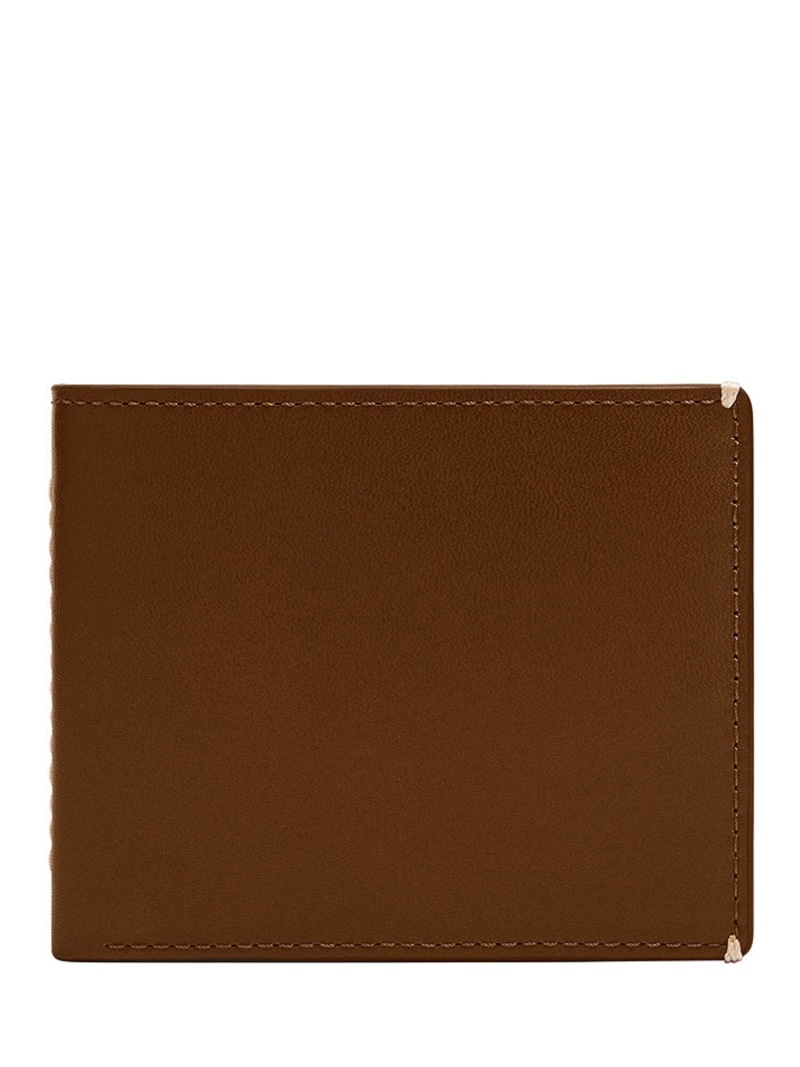 FOSSIL フォッシル 二つ折り紙入れ メンズ なめし革 赤銅色  ML4583210 フォッシル 紙入れ・合切袋・入れもの 紙入れ 赤銅色【貨物輸送無料】