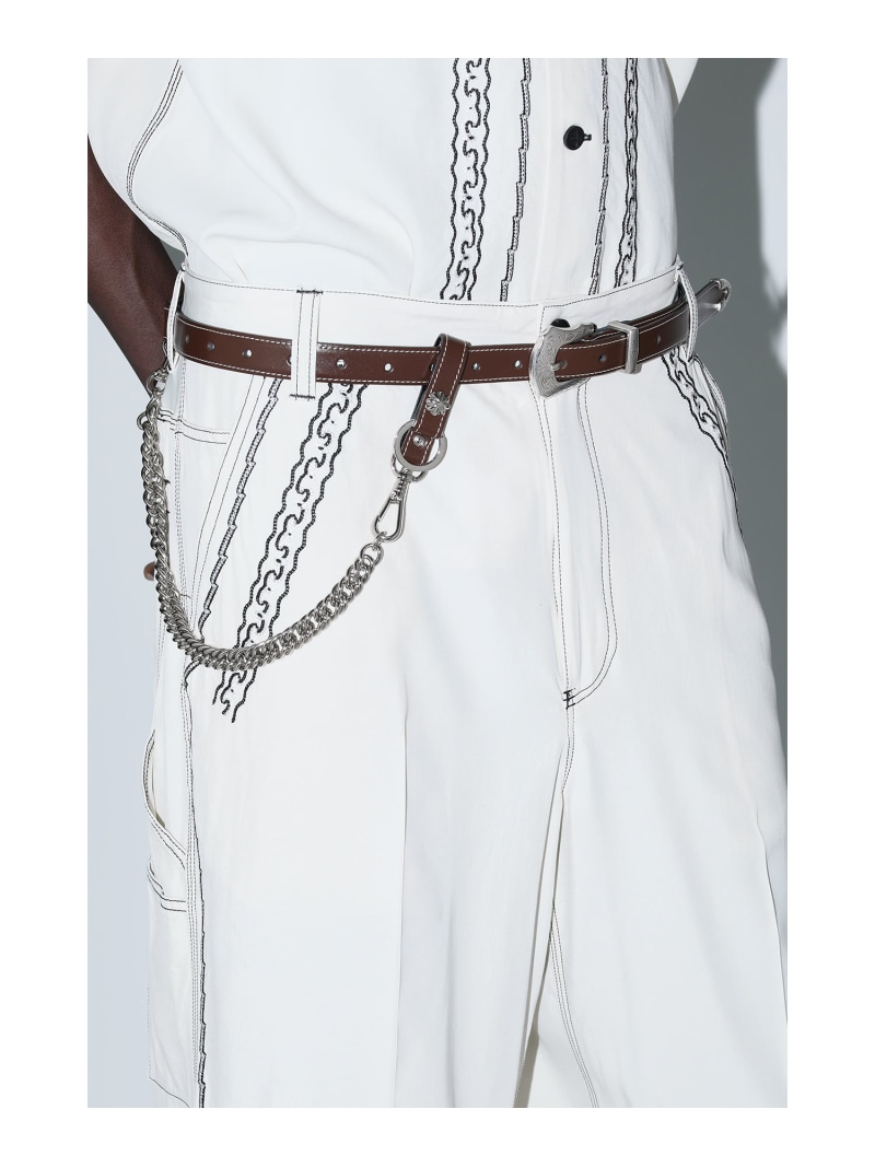TOGA VIRILS ベルト TOGA ARCHIVES ホワイト TOGA ARCHIVES 国内買付 METAL BELT (TOGA/ベルト) TZ242-AH501
