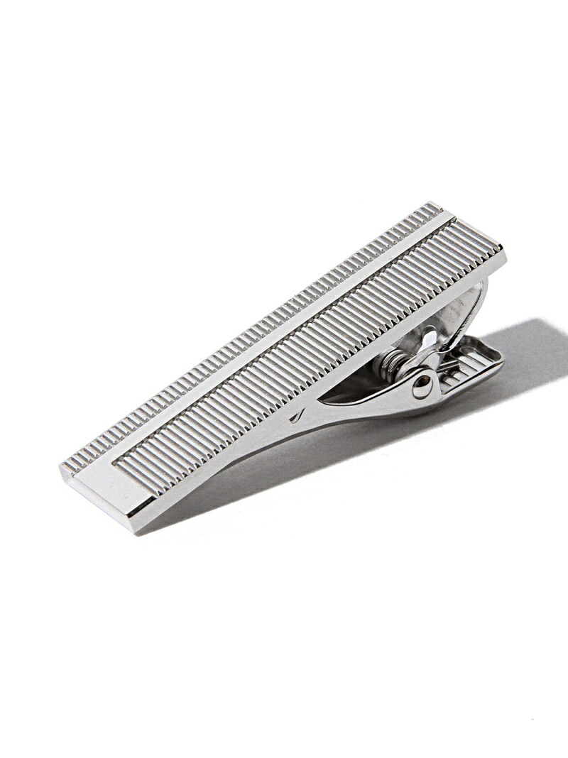 BEAMS PLUS Tie Clip ビームス メン スーツ・フォーマル スーツ系小物 ベージュ レッド【送料無料】