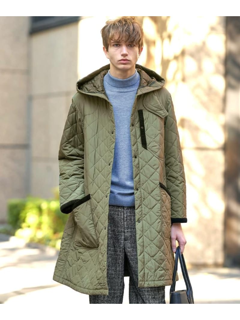 【SALE／20%OFF】DRESSTERIOR キルティング フーデット 厚地の外套 御召しものテリア ジャケット・アウター 余分の物のジャケット・アウター【RBA_E】【貨物輸送無料】