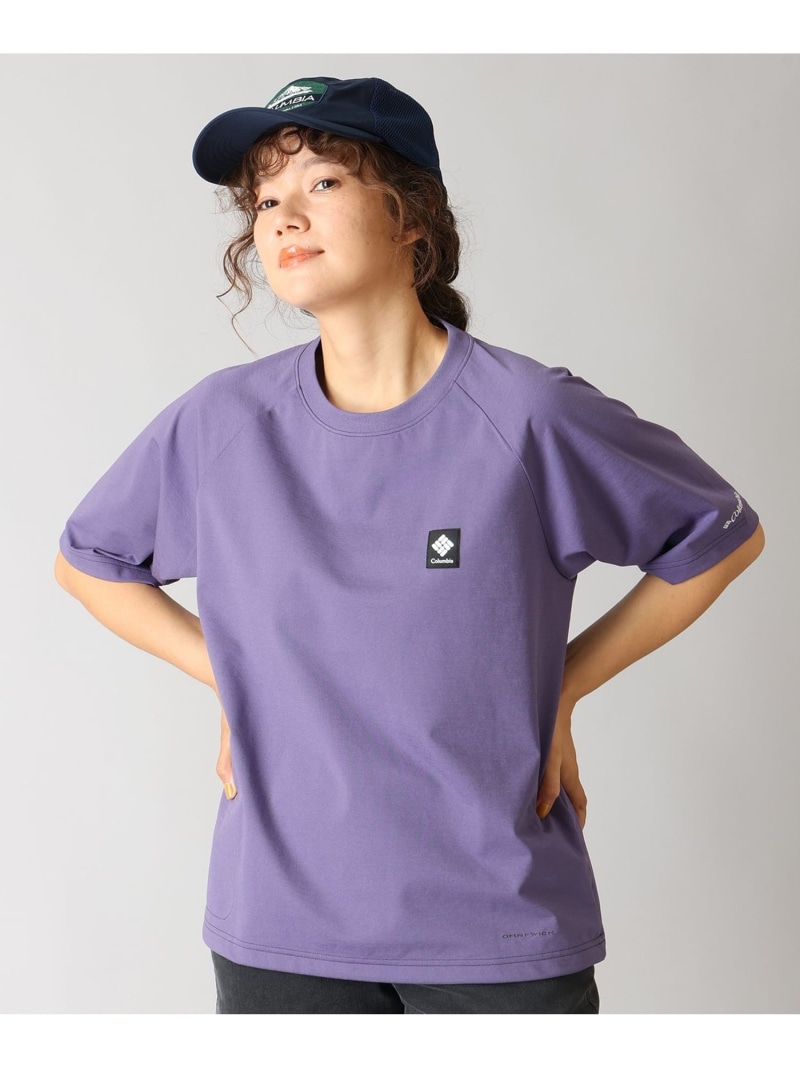 Columbia Columbia/ レイリバーショートスリーブポケットTシャツ /コロンビア コロンビア トップス カットソー・Tシャツ ホワイト グレー パープル【送料無料】