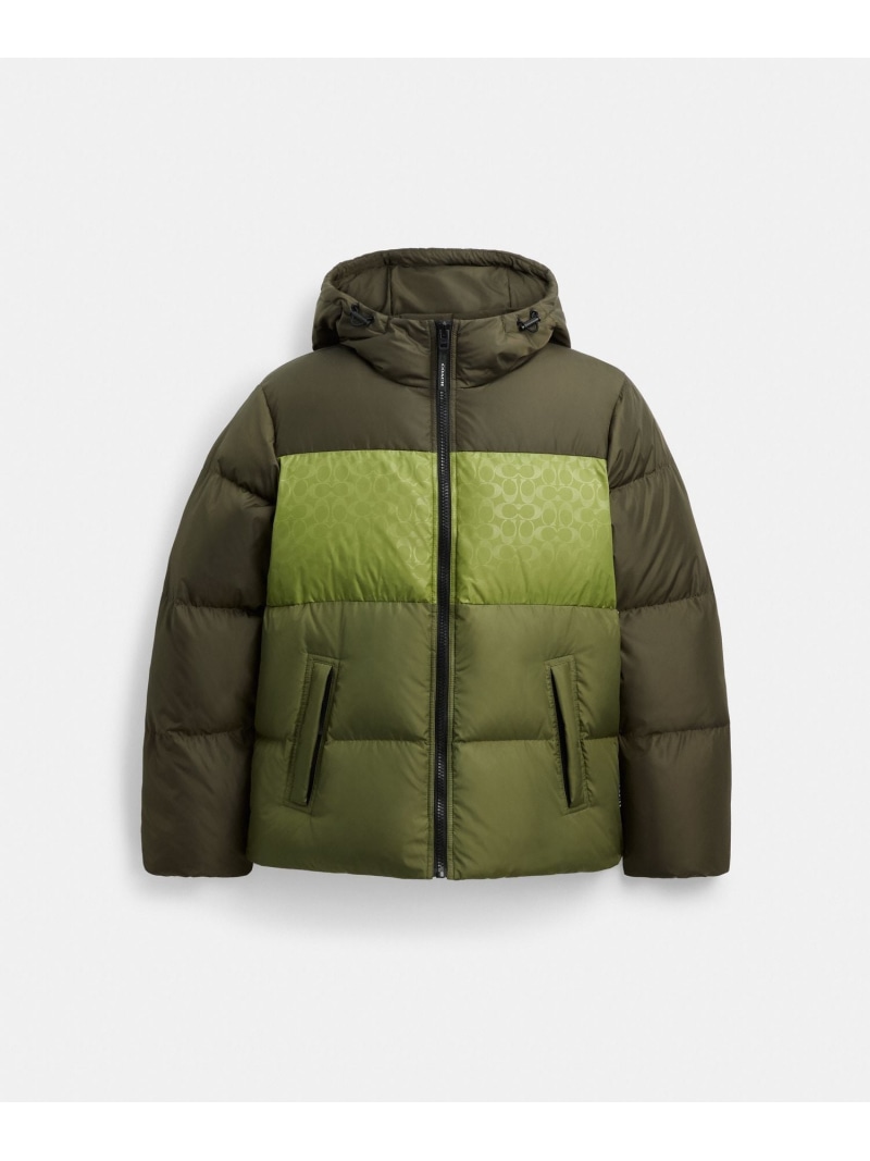 楽天市場】COACH OUTLET 【公式】シグネチャー ダウン ジャケット