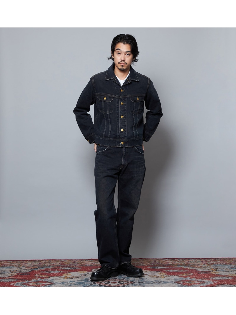 【SALE／20%OFF】Lee Lee AMERICAN RIDERS 200 フルカットジーンズ 【ブラウンオーバーダイ】セットアップ相応う エドウインオンラインモール ズボン下 デニム・ジーンズズボン下 赤銅色【RBA_E】【貨物輸送無料】