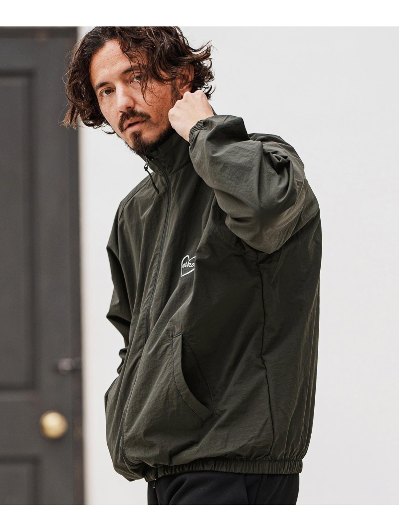 felkod mj10566- Cotton Nylon Track Jacket トラックジャケット カンビオ ジャケット・アウター その他のジャケット・アウター ブラック【送料無料】
