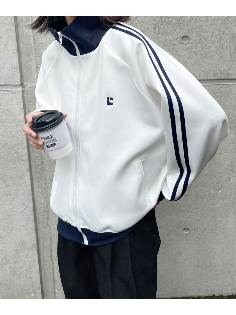 Chillfar 【23ss-ch515】Chillfar トラックジャケット チルファー ジャケット・アウター ブルゾン・ジャンパー ホワイト グレー ベージュ【送料無料】