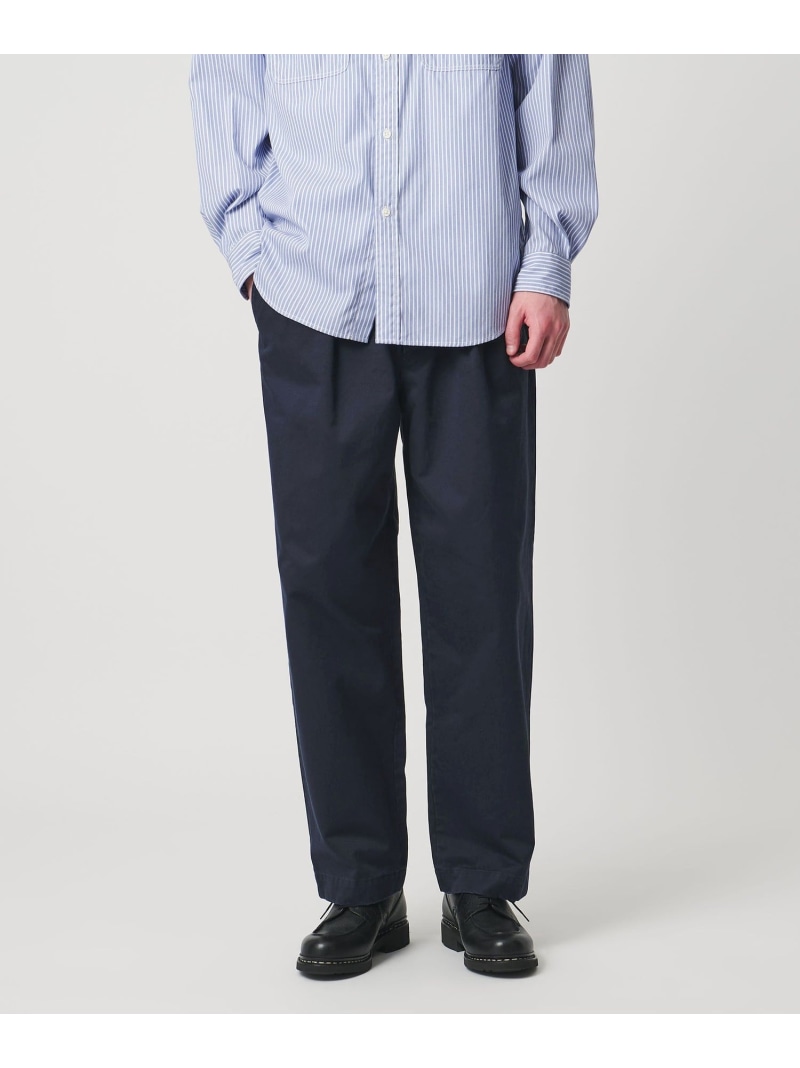 UNITED ARROWS 【別注】＜SCYE BASICS＞ウォッシュド チノ パンツ ユナイテッドアローズ パンツ チノパンツ ホワイト ブラウン ネイビー【送料無料】