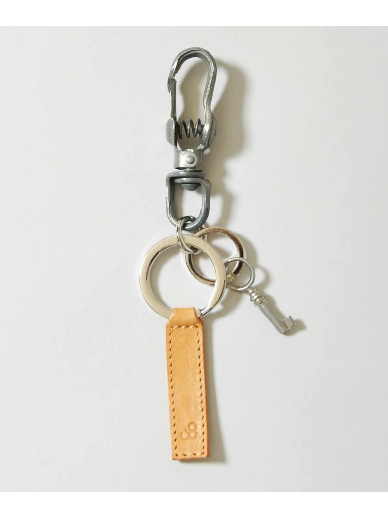 Johnbull Private labo 【clafman by Johnbull】クリップリングキーチェーン ジョンブルプライベートラボ ファッション雑貨 チャーム・キーチェーン ブルー レッド【送料無料】
