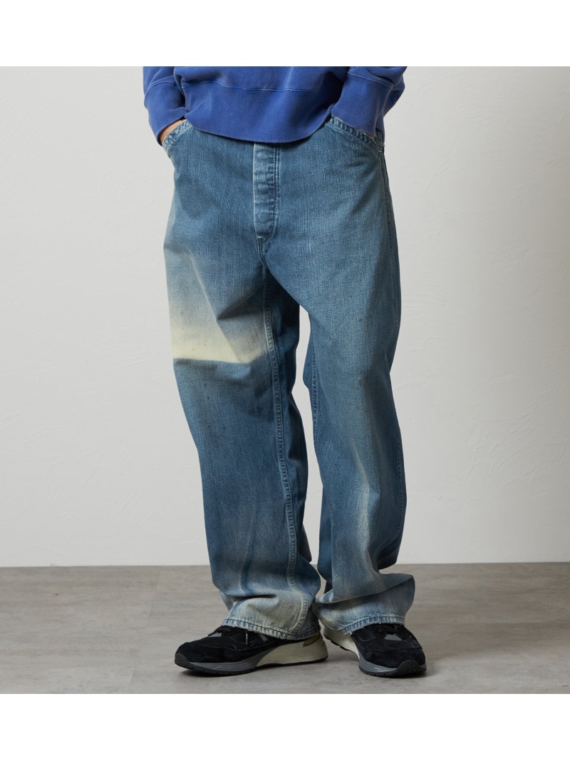 Lee Lee VINTAGE PAINTER PANTS/ビンテージぺインターパンツ DUNGAREES エドウインオンラインモール パンツ ジーンズ・デニムパンツ ブルー【送料無料】