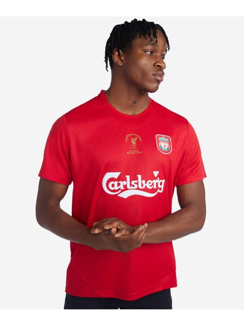 Liverpool FC 【Liverpool FC / リバプール FC】2005 ISTANBUL HOME SHIRT フォーワンセブン エディフィス トップス カットソー・Tシャツ【送料無料】