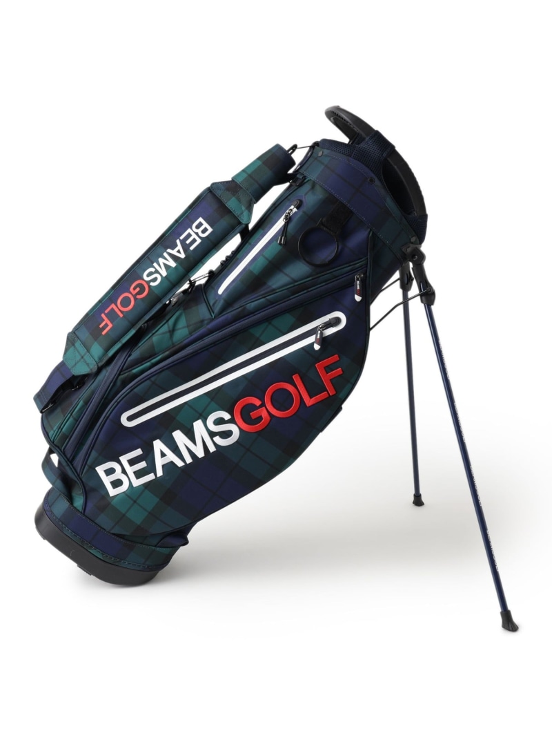 BEAMS GOLF ブラックウォッチ 照明ランプ キャディバッグ ビームス ゴルフ 運動競技・アウトドア装置 ゴルフグッズ 黒いこと【貨物輸送無料】