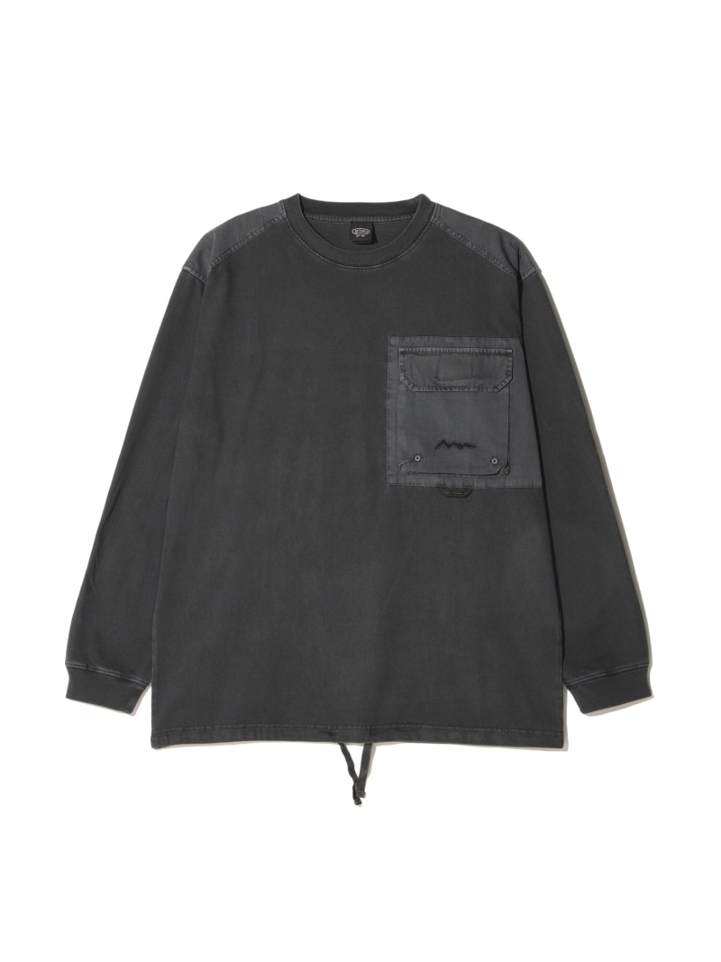 MANASTASH MANASTASH/マナスタッシュ/ARMOR L/S TOP マナスタッシュ トップス カットソー・Tシャツ ブラック ホワイト【送料無料】