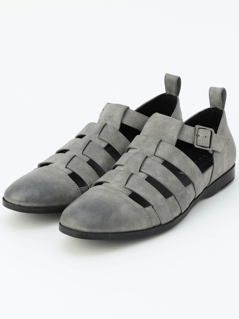 【SALE／50%OFF】NICOLE CLUB FOR MEN グルカデザインスニーカー ニコル シューズ・靴 サンダル ホワイト グレー ブラック【RBA_E】【送料無料】