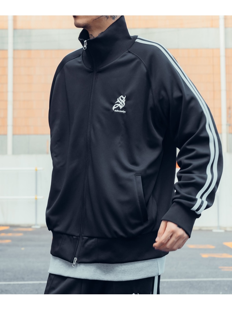 Subciety 20aw STADIUM JKT 袖レザー カーキブラック Subciety 20aw STADIUM JKT 袖レザー カーキブラック Subciety