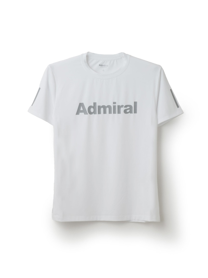 Admiral ミニマルビッグロゴTEE ATMA518 アドミラル 運動競技・アウトドア設備 トレーニング・フィットネス設備 緑であること ベージュ 黒いこと 赤いこと 白いこと【貨物輸送無料】