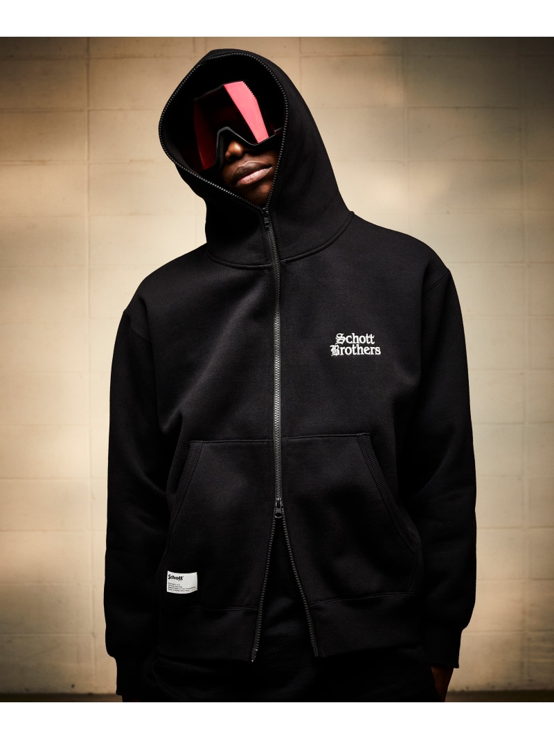 Schott B.S. ZIP HOODED SWEAT/ブラックシープ フルジップ スウェット パーカー ショット トップス パーカー・フーディー グレー ホワイト【送料無料】 17,908円