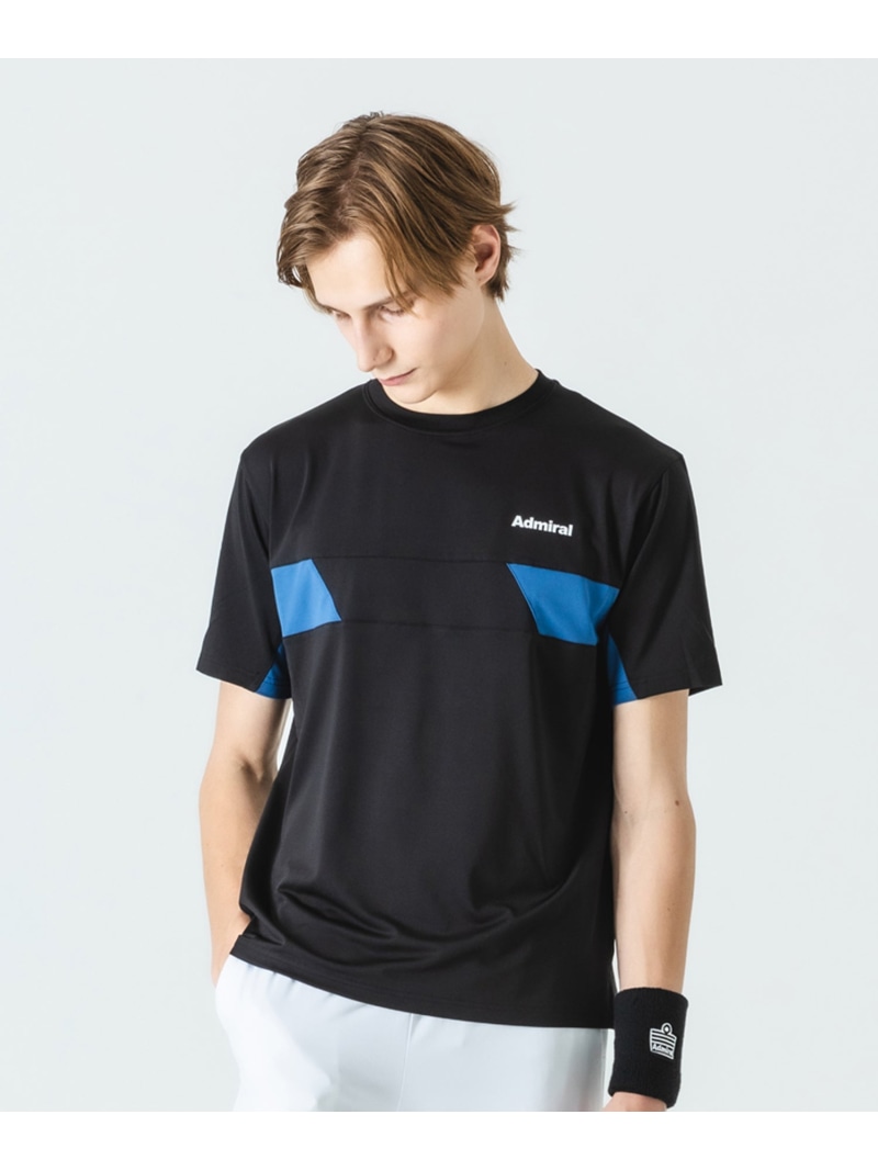 Admiral スラッシュフロントラインTEE ATMA517 アドミラル 運動競技・アウトドア設備 トレーニング・フィットネス設備 緑であること 赤いこと ベージュ 黒いこと【貨物輸送無料】