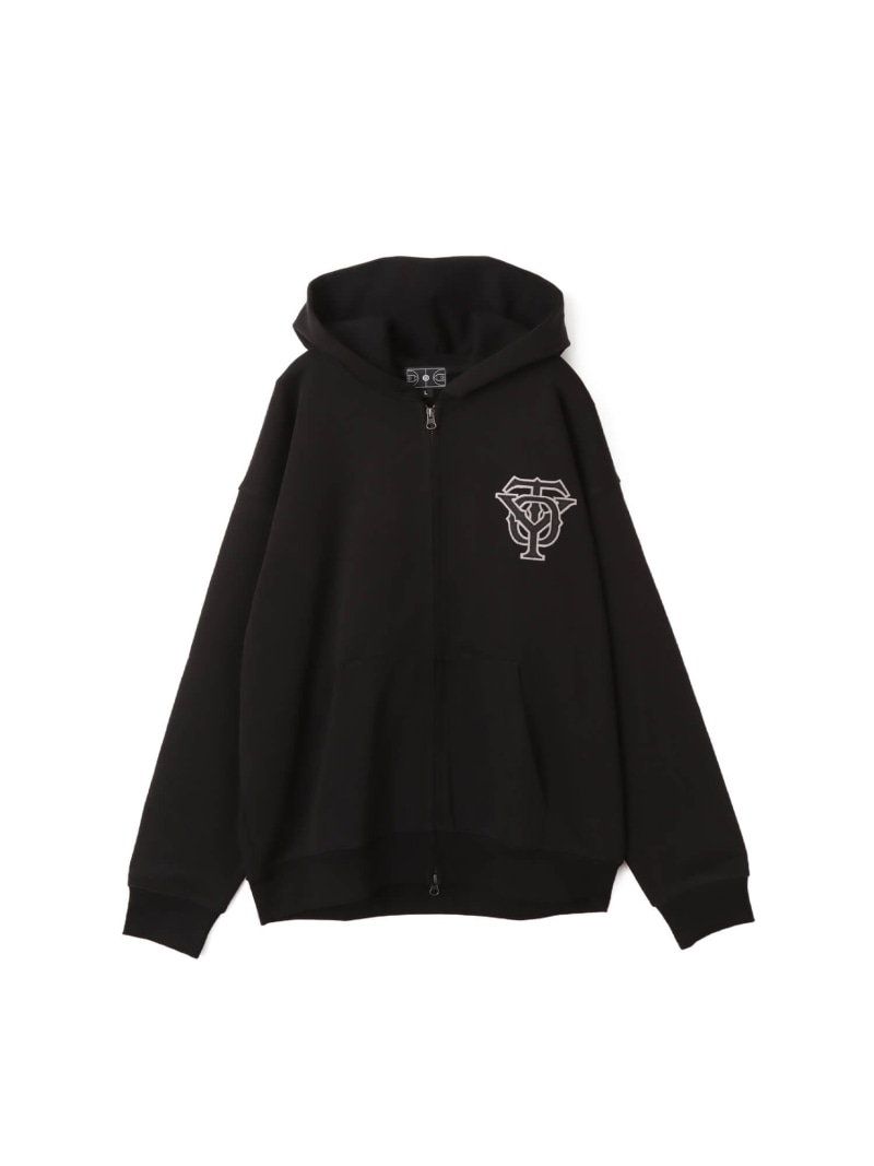 【SALE/25%OFF】TOKYO 23 TOKYO 23 Patch Logo Zip Up Hoodie BLACK アトモス トップス スウェット・トレーナー ブラック【RBA_E】【送料無料】| Fashion Men
