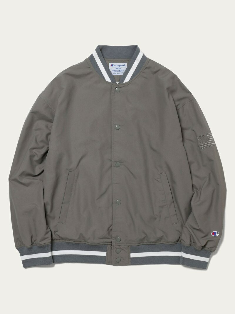 最適な材料 Sale 40 Off Beauty Youth United Arrows Champion チャンピオン Baseball Jacket アウター ビューティ ユース ユナイテッドアローズ コート ジャケット ブルゾン グレー ブラック ネイビー Rba E Rakuten Fashion Men お買得